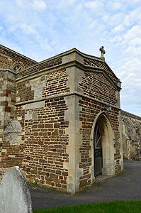 The south porch March 2014